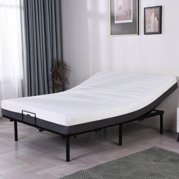 Alwyn Home Kerra Adjustable Bed with Wireless Remote Wayfair